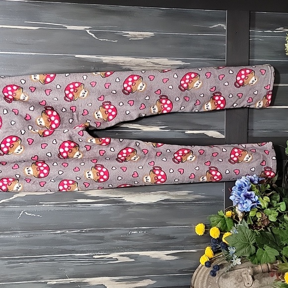 Bobbie Brooks Fuzzy Pj Bottoms - Picture 3 of 4